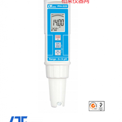 路昌LUTRON PH-222 筆型酸堿度計