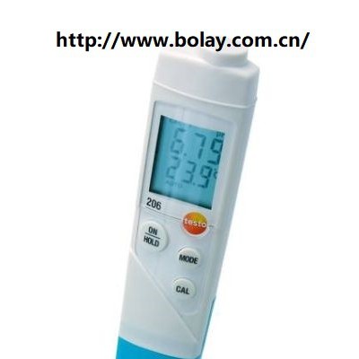 德國(guó)德圖testo 206 pH2 - 酸堿度/溫