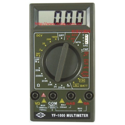 臺灣泰瑪斯TENMARS YF-1000數(shù)位萬用