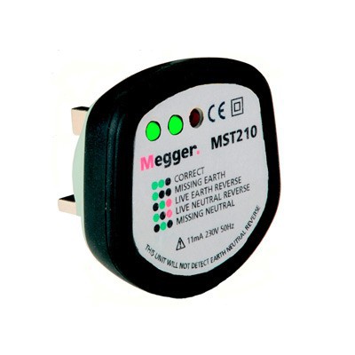 美國MEGGER MST210插座測試儀