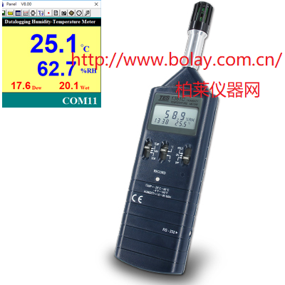 泰仕TES-1361C記憶式溫濕度計(jì)|TES13