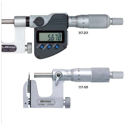 三豐 Uni-Mike117-101千分尺|可換測(cè)